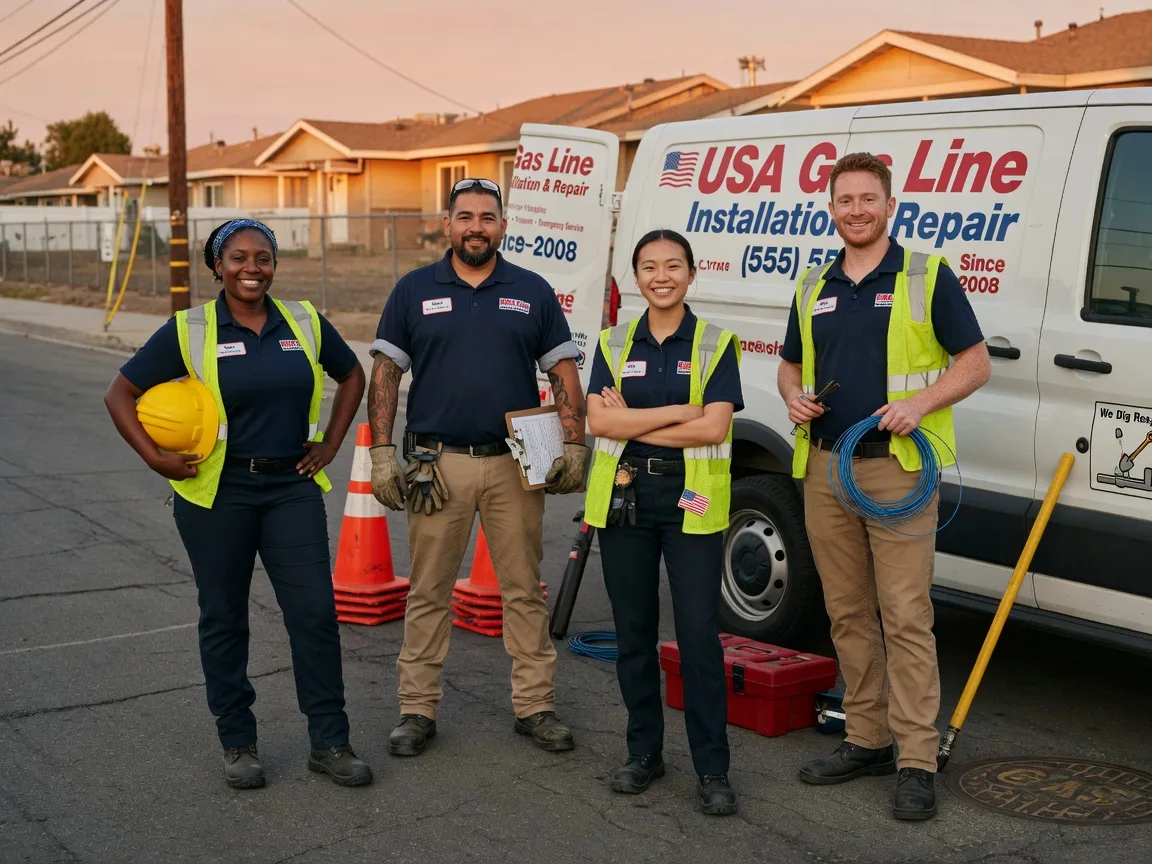 Gas Line Installation company in Clarksville, IA